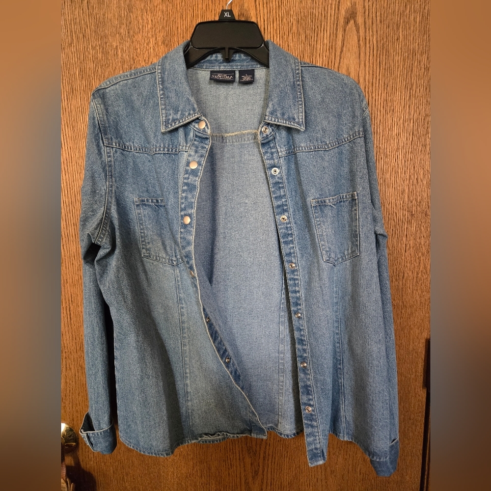 Denim Button-Up Shirt/jacket